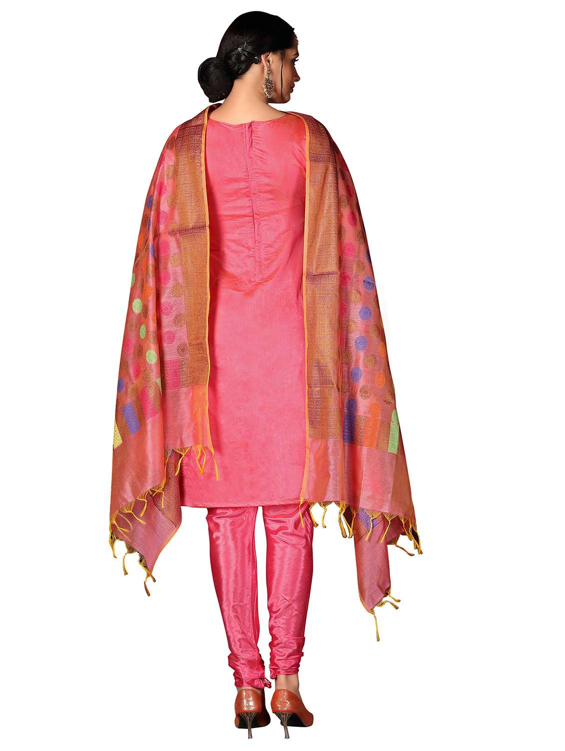 women self design unstitched suit set - 22396929 -  Standard Image - 3