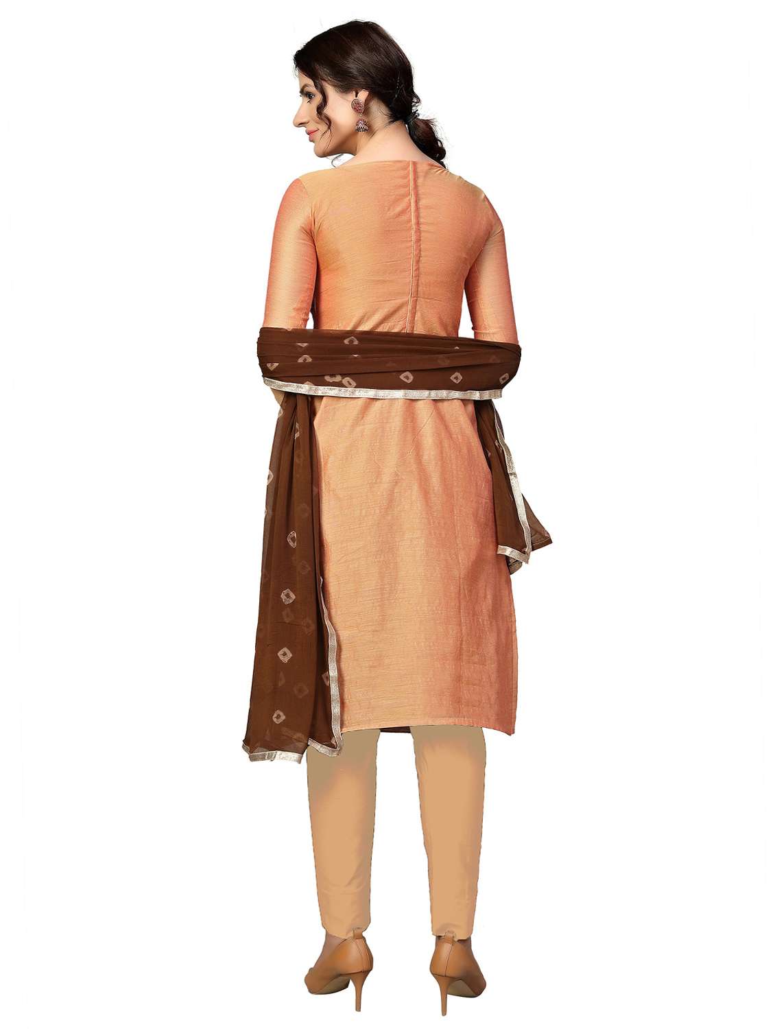 women self design unstitched suit set - 22396982 -  Standard Image - 3