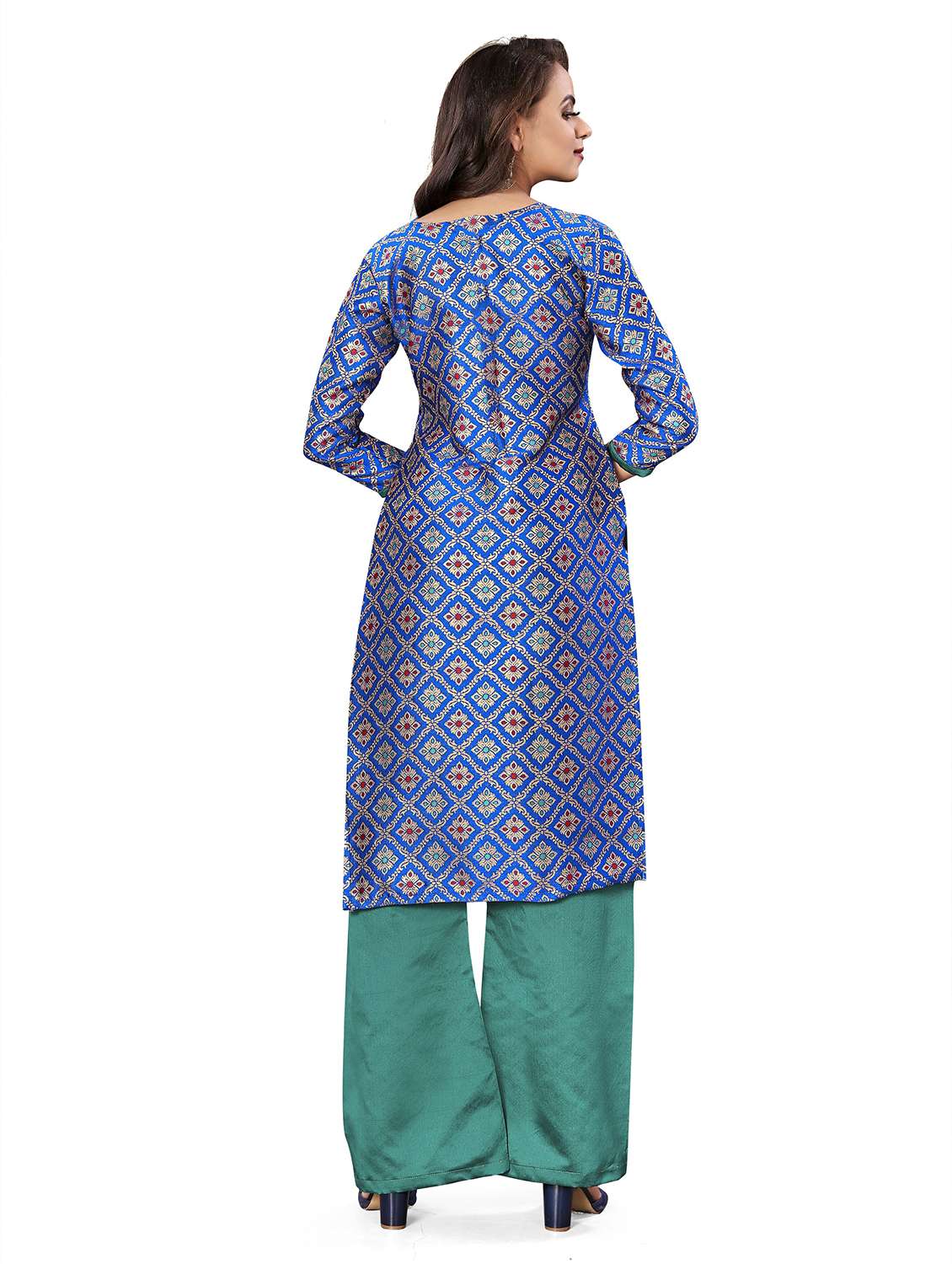 women self design unstitched suit set - 22397121 -  Standard Image - 3