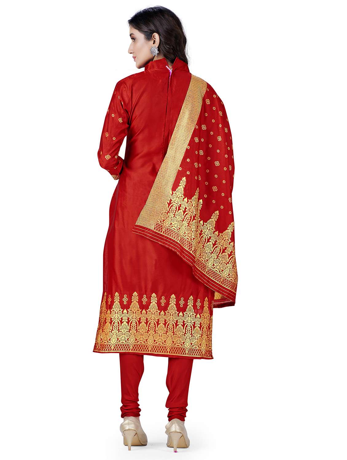 women self design unstitched suit set - 22397231 -  Standard Image - 3