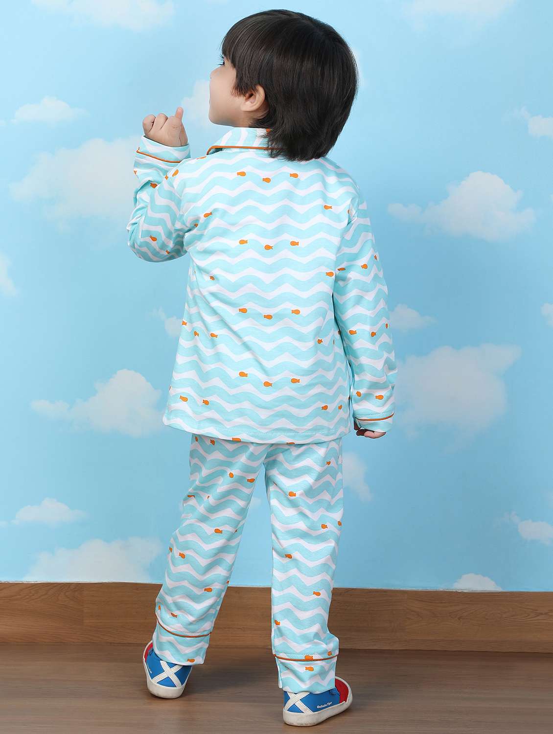 kids printed nightwear pyjama set - 22397280 -  Standard Image - 3