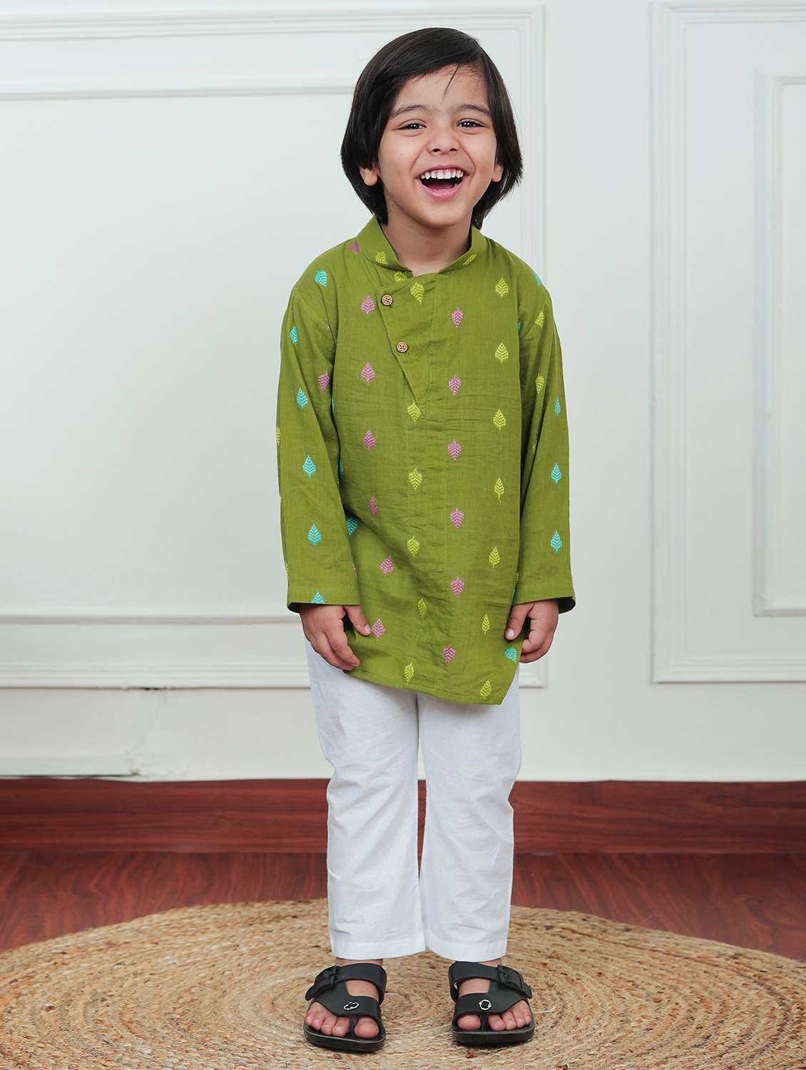 green cotton kurta sets kurtas & set