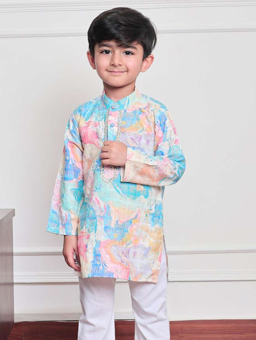 multi colored cotton kurta sets kurtas & set