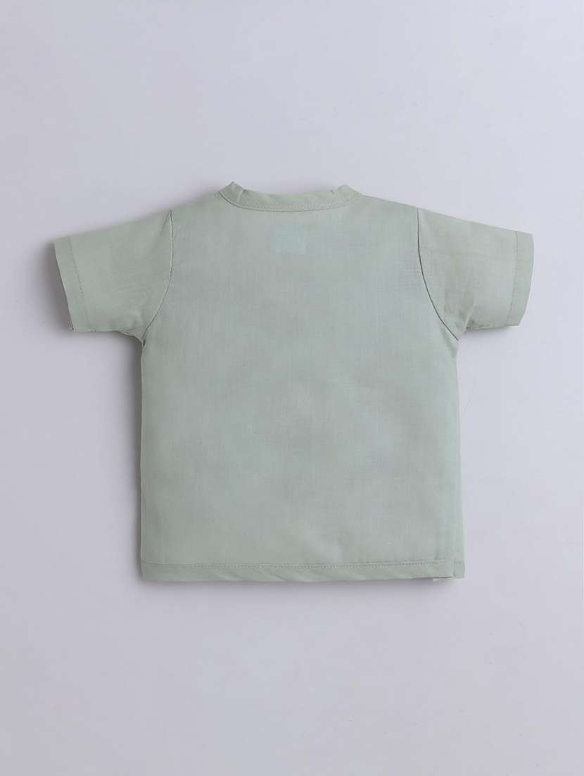 kids pack of 3 printed short sleeve jhabla - 22397367 -  Standard Image - 3