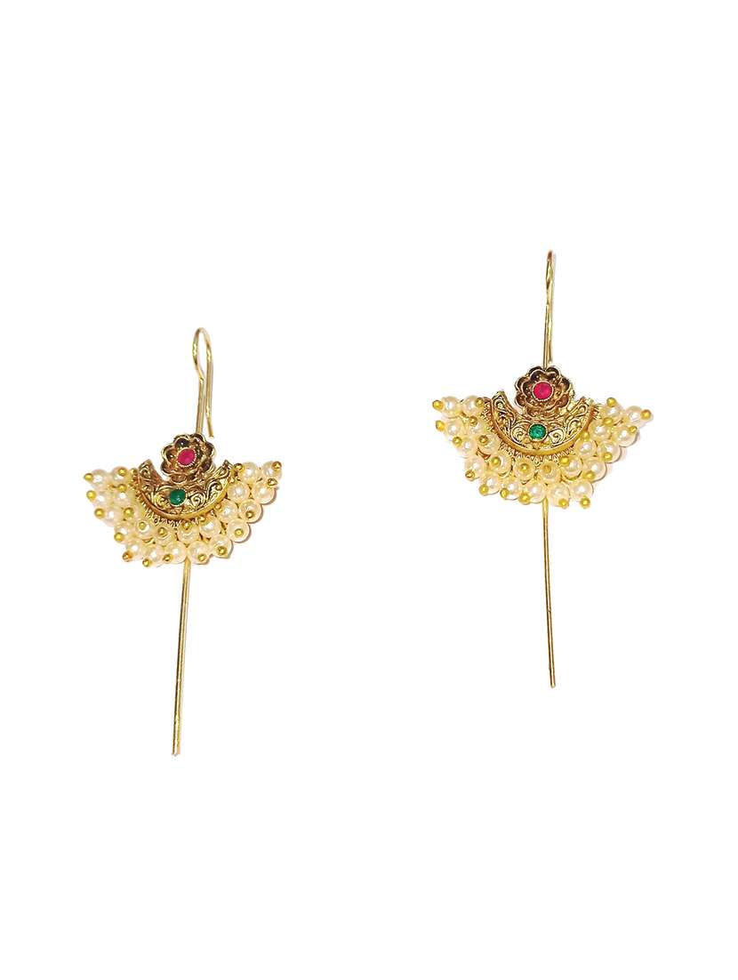 kalamkari kan karnaful ear cuff