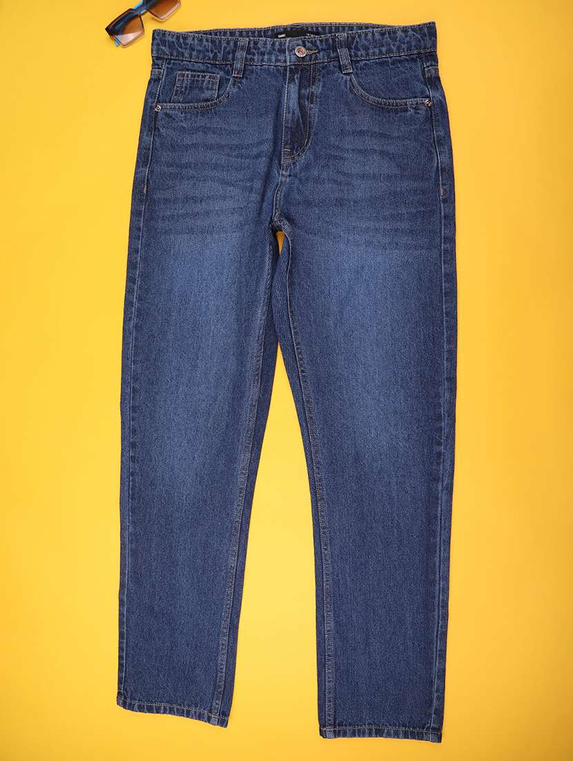 blue denim plain jean