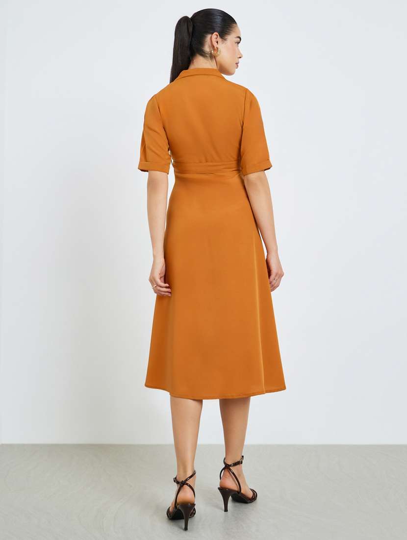 women soldi short sleeve shirt dress - 22397875 -  Standard Image - 3