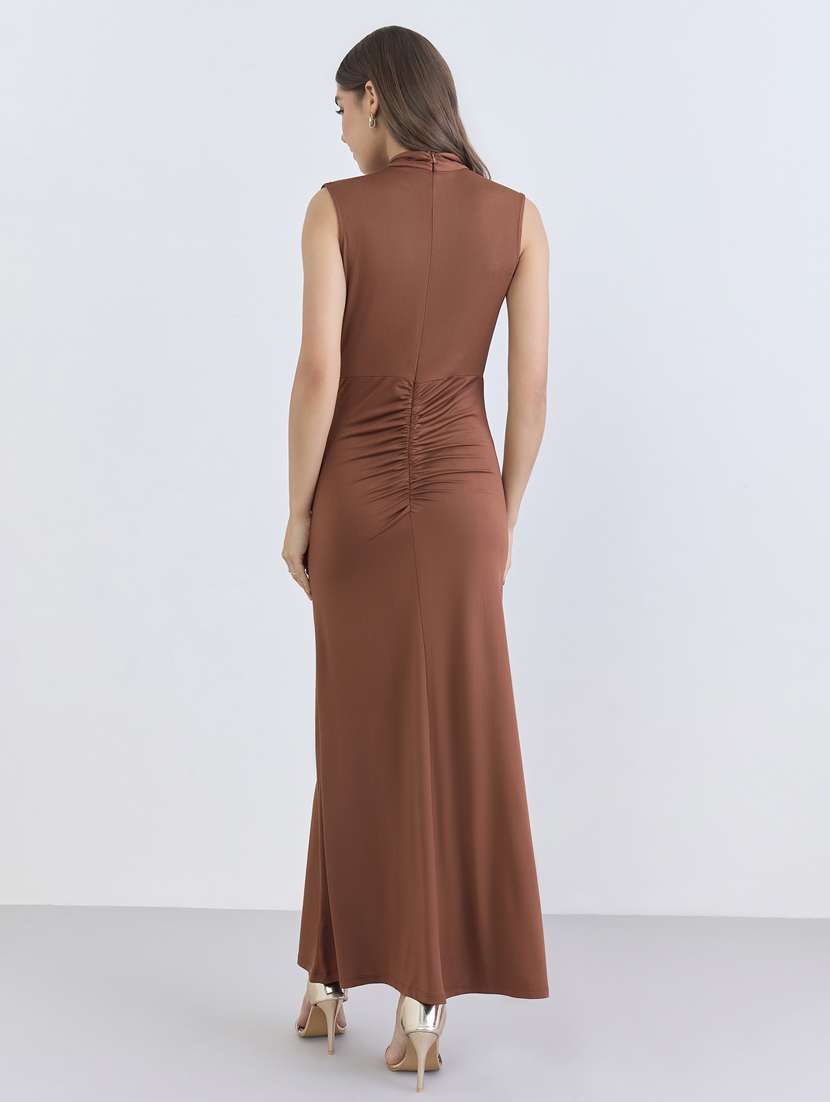 women solid sleeveless bodycon dress - 22397883 -  Standard Image - 3