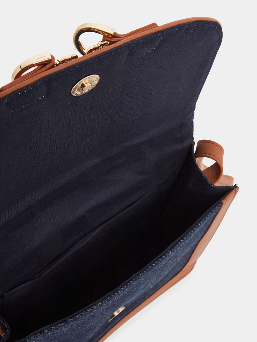 women black solid sling bag - 22397995 -  Standard Image - 3