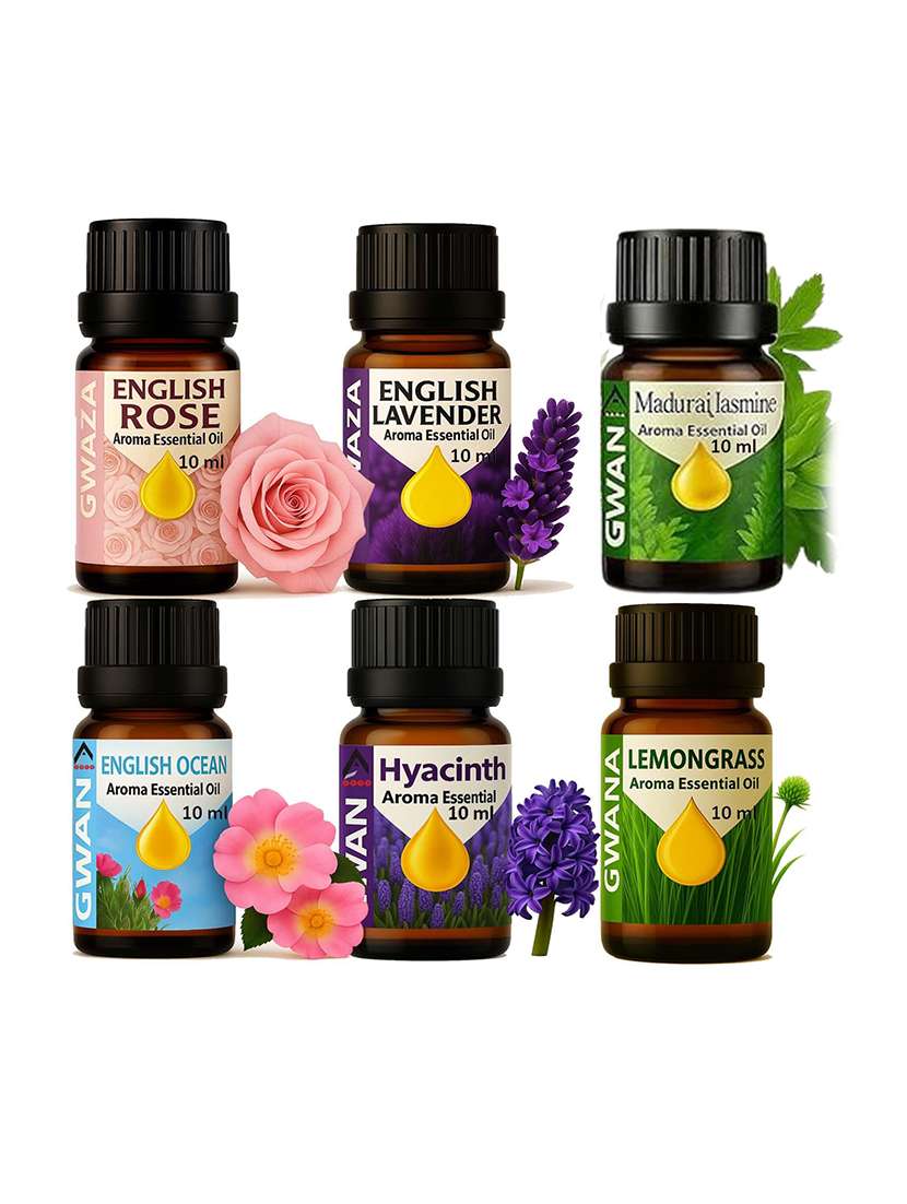 gwan essential oil for home fragrance pack of 6