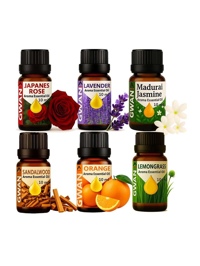 gwan essential oil for home fragrance pack of 6