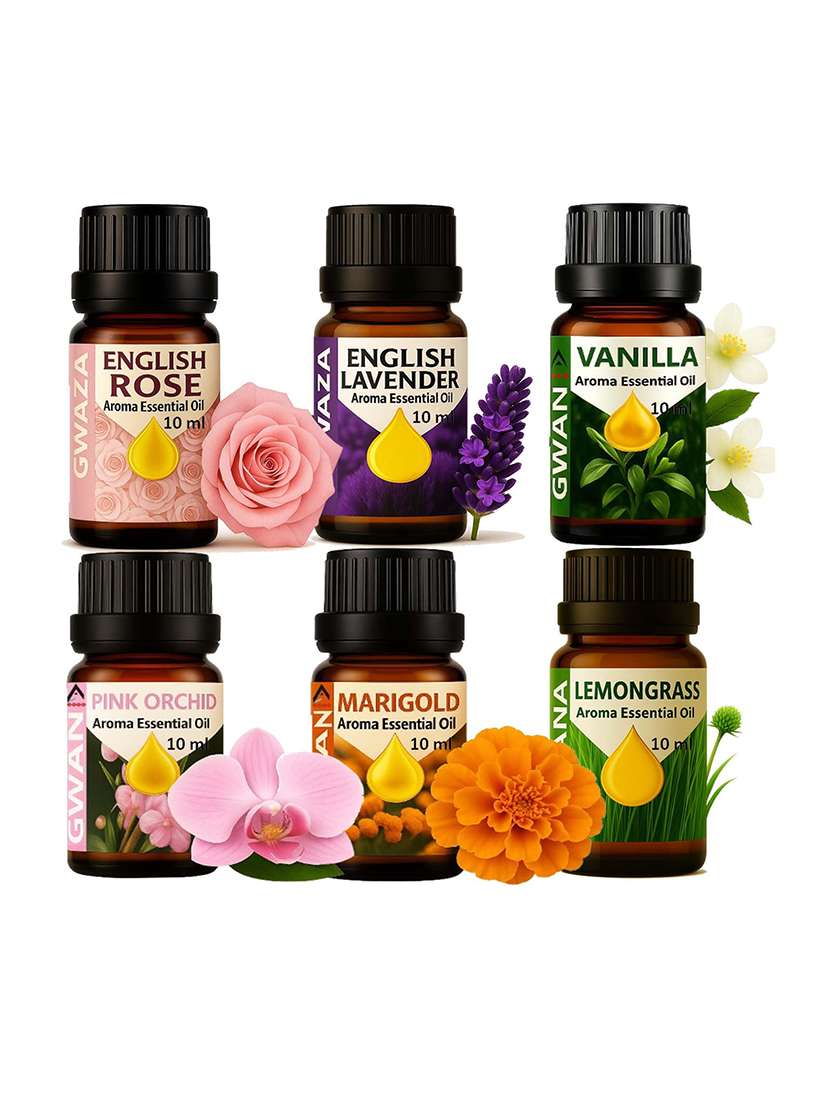 gwan essential oil for home fragrance pack of 6