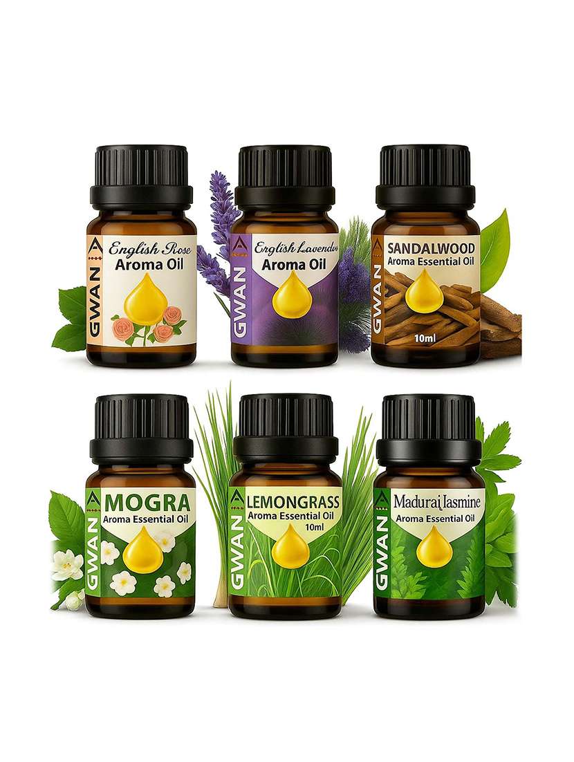gwan essential oil for home fragrance pack of 6