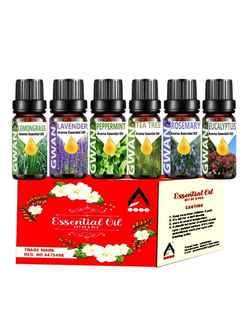 gwan essential oil for home fragrance pack of 6