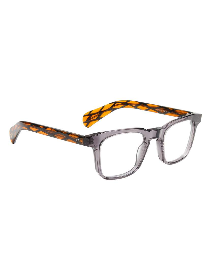 ted smith unisex grey full rim square frames - 22399011 -  Standard Image - 3