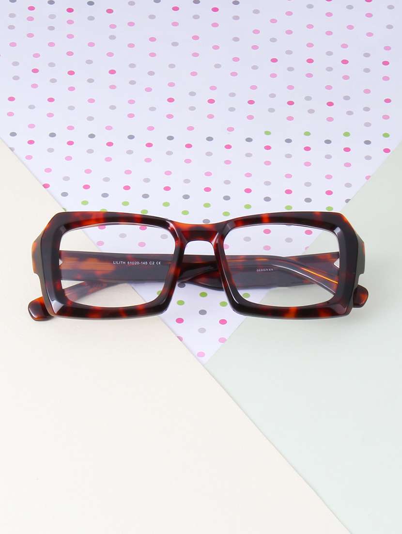 ted smith green square premium italian frames for unisex