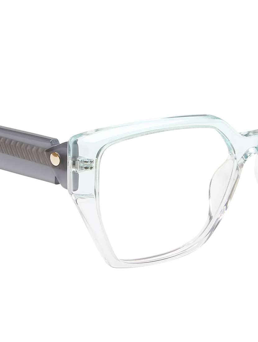 Ted Smith Unisex Full Rim Rectangle Spectacles Frames - 22399078 -  Standard Image - 5