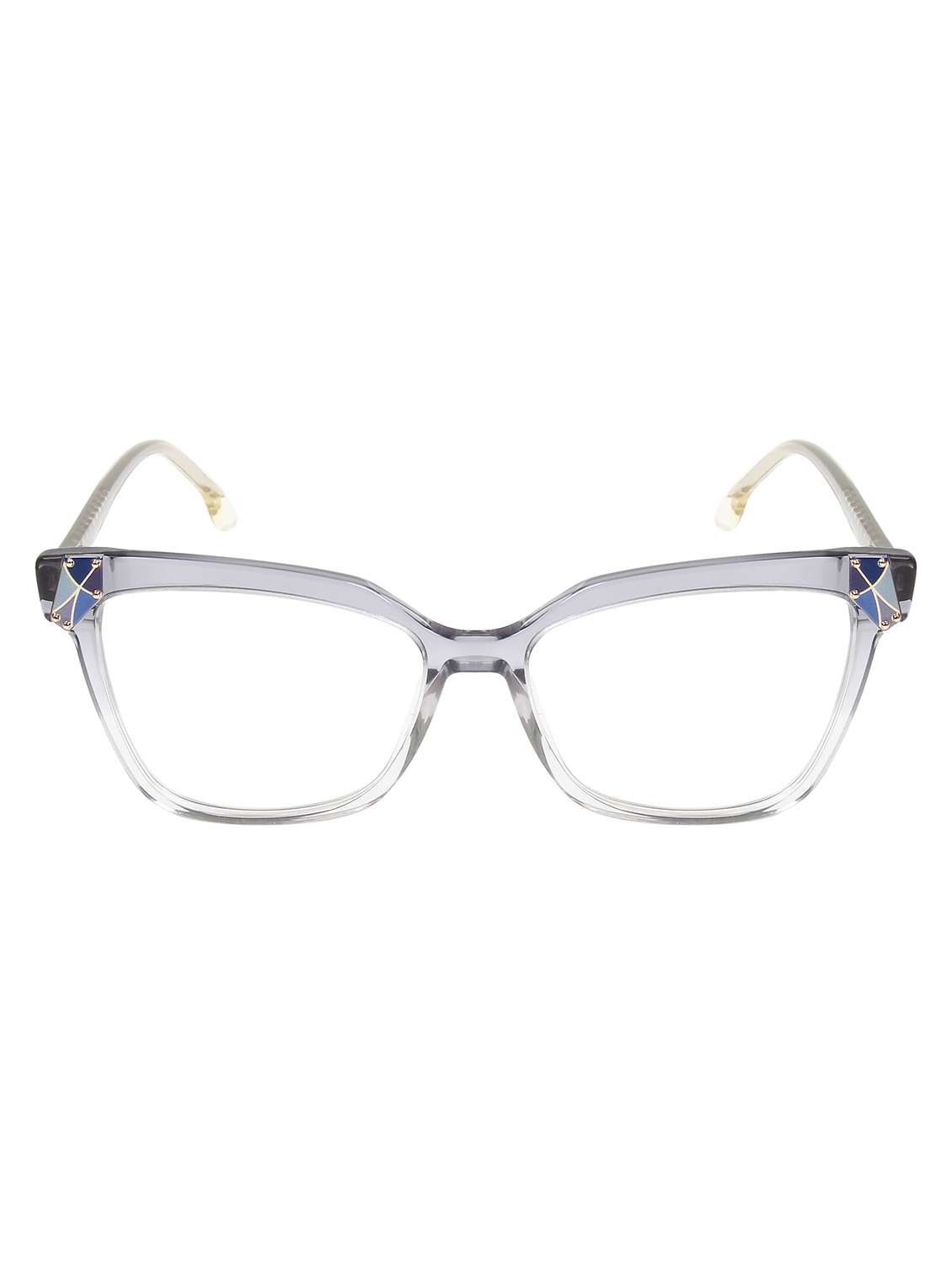 ted smith purple cat eye premium italian acetate frames for women
