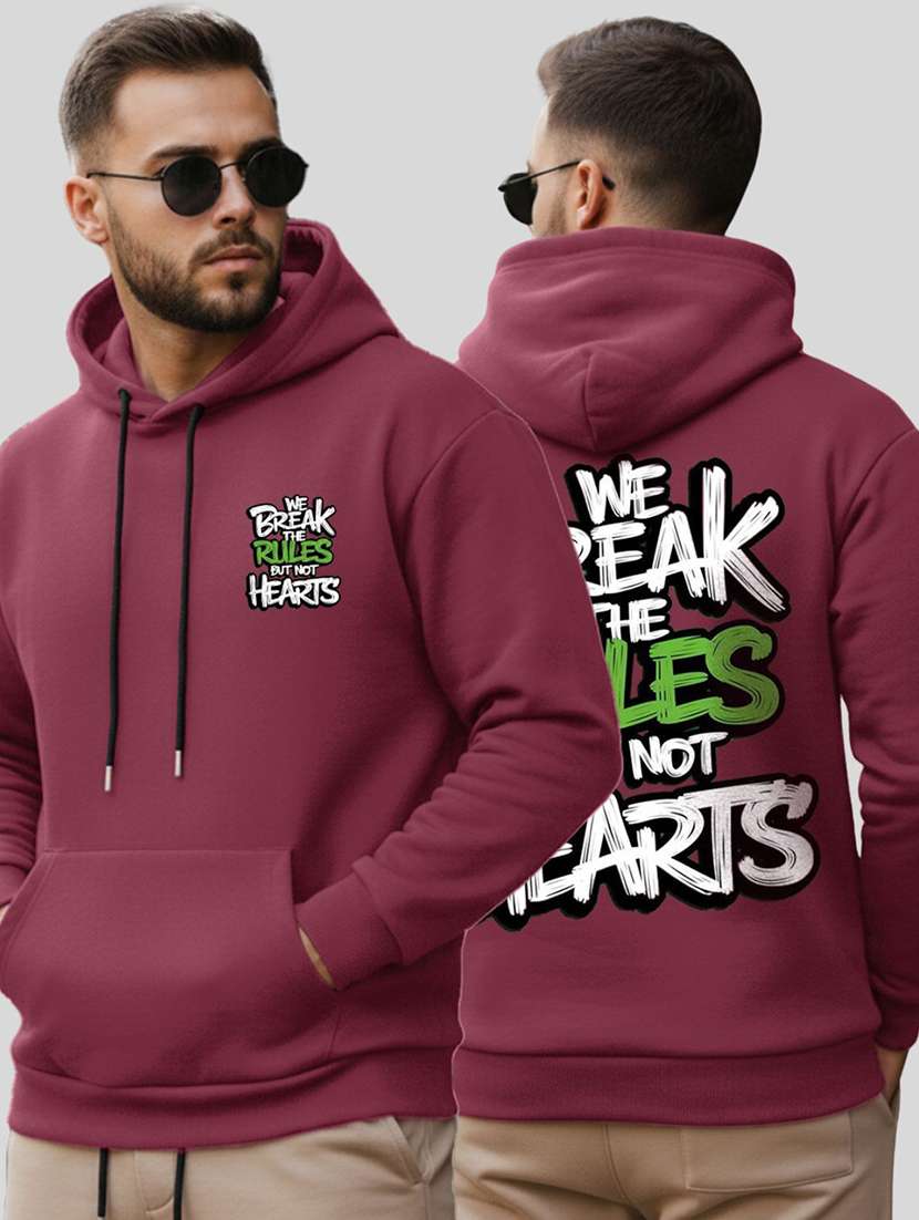 men typographic long sleeve regular fit sweatshirt