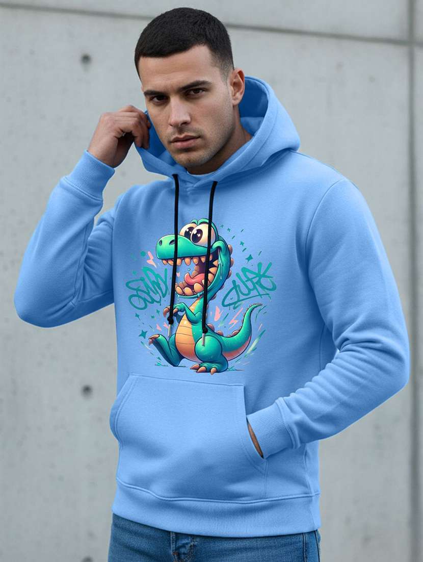 men graphic long sleeve regular fit sweatshirt