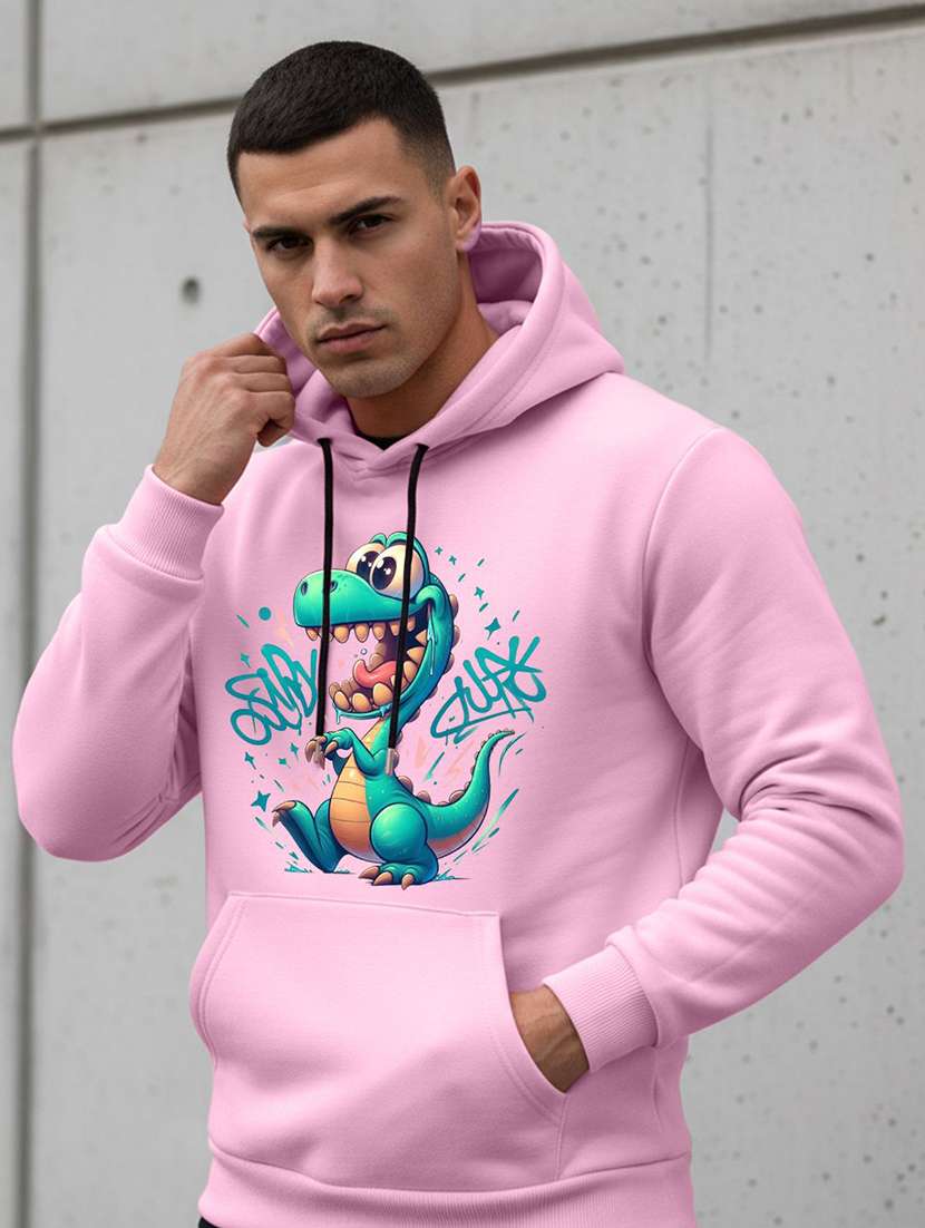 men graphic long sleeve regular fit sweatshirt