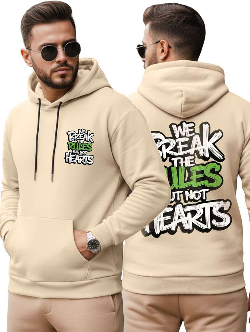 men typographic long sleeve regular fit sweatshirt
