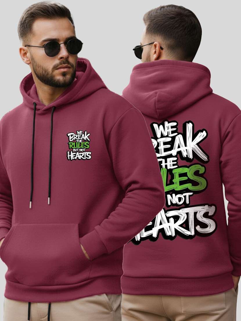 men typographic long sleeve regular fit sweatshirt