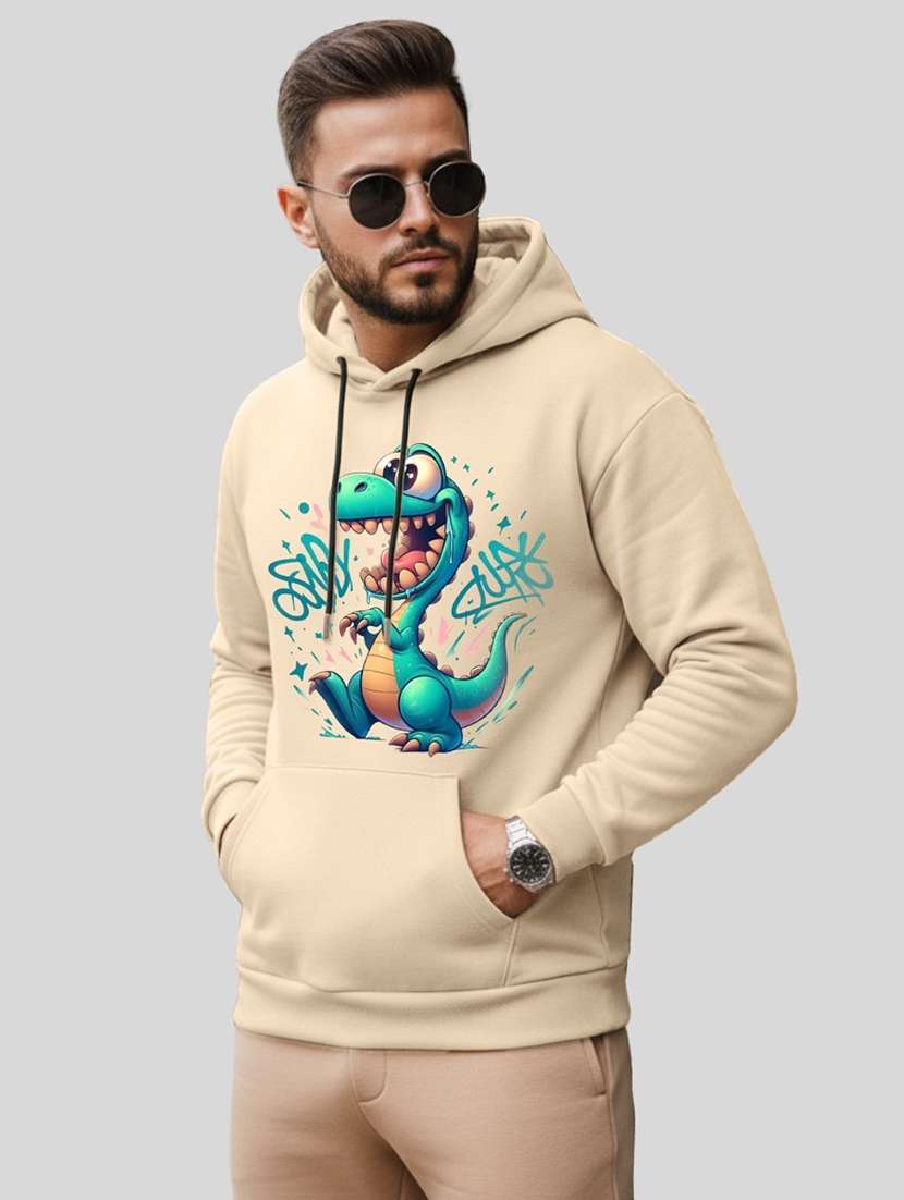 men graphic long sleeve regular fit sweatshirt