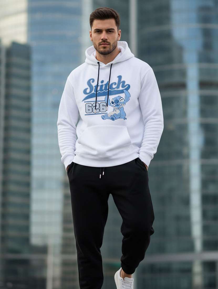 men printed long sleeve regular fit sweatshirt - 22399175 -  Standard Image - 3