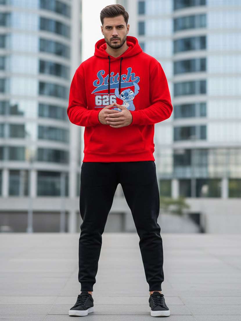 men printed long sleeve regular fit sweatshirt - 22399182 -  Standard Image - 3