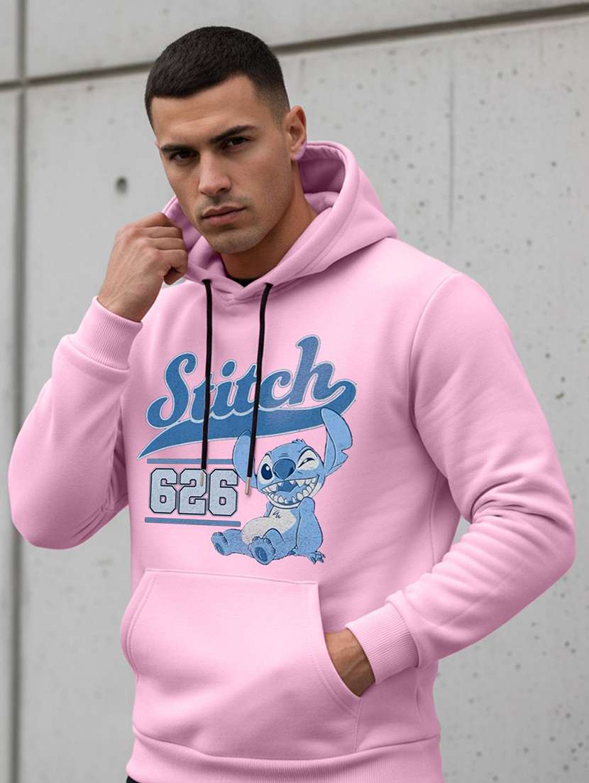 men printed long sleeve regular fit sweatshirt