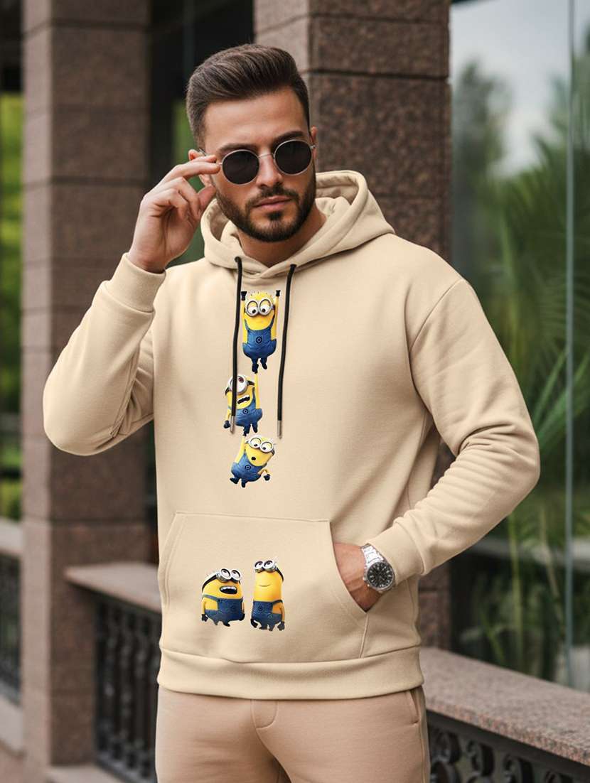 men graphic long sleeve regular fit sweatshirt
