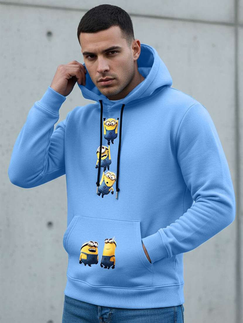 men graphic long sleeve regular fit sweatshirt