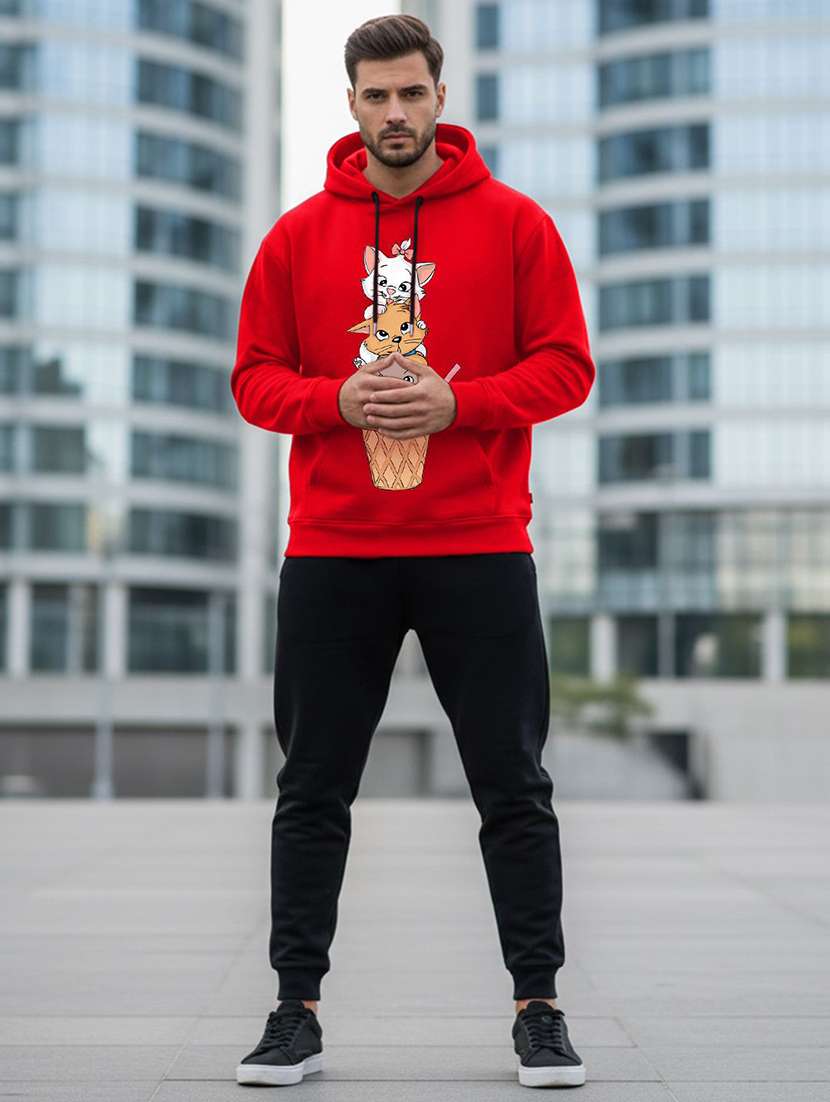 men graphic long sleeve regular fit sweatshirt - 22399211 -  Standard Image - 3