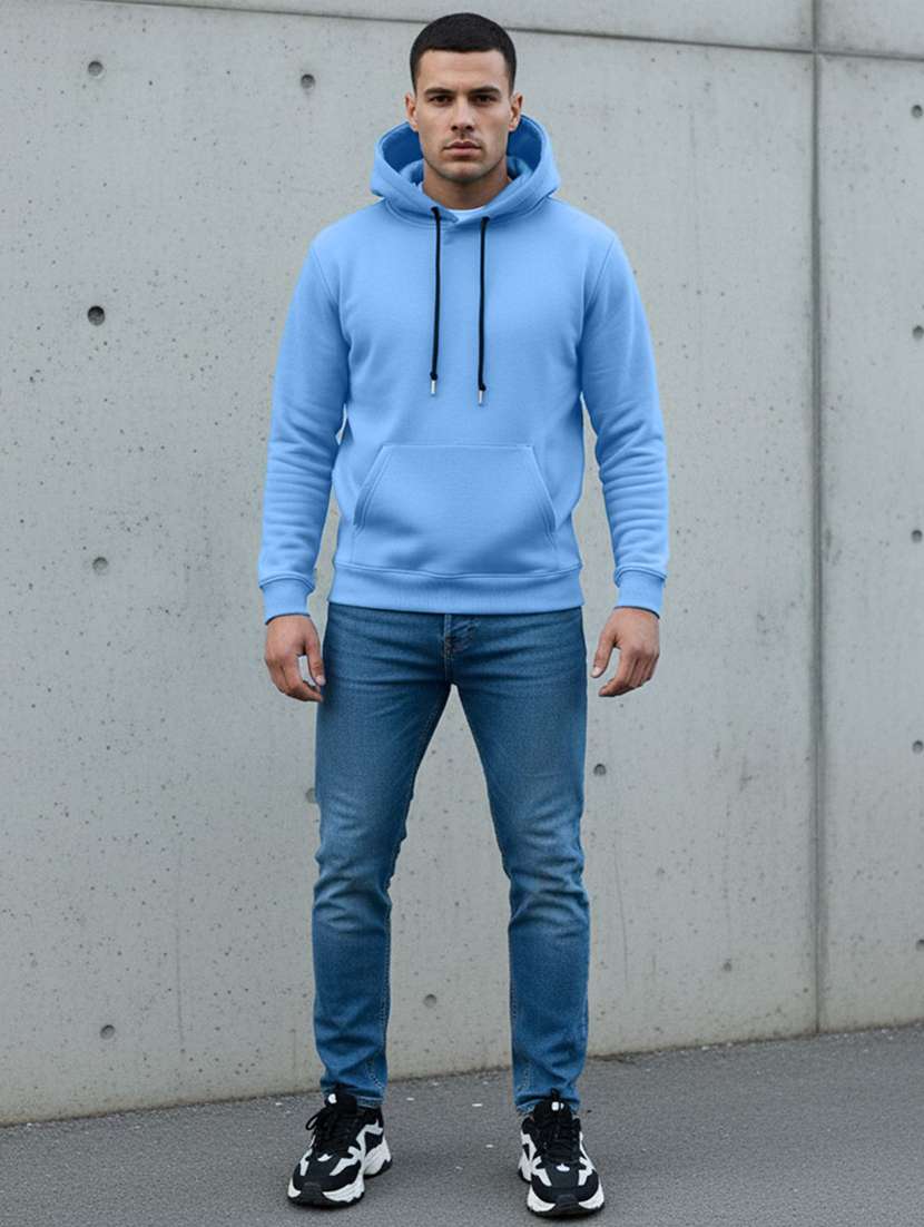 men solid long sleeve regular fit sweatshirt - 22399214 -  Standard Image - 3