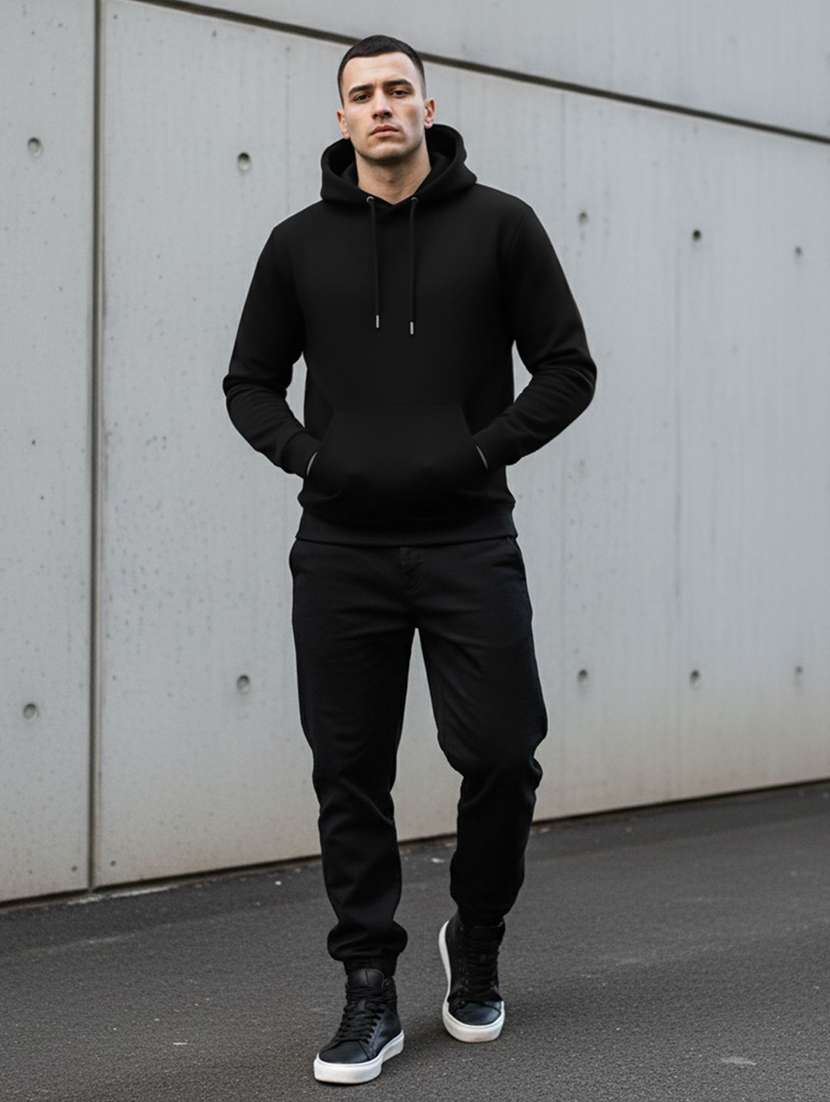 men solid long sleeve regular fit sweatshirt - 22399219 -  Standard Image - 3