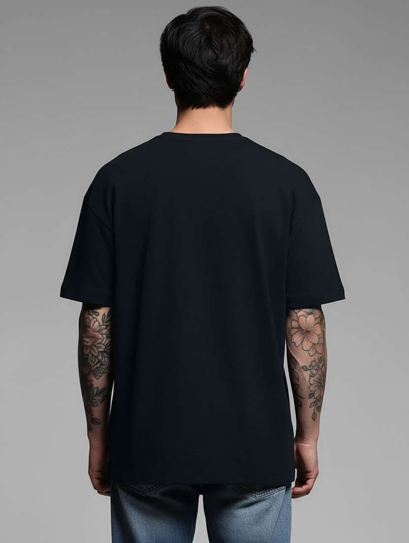 men printed short sleeve oversized t-shirt - 22399364 -  Standard Image - 3