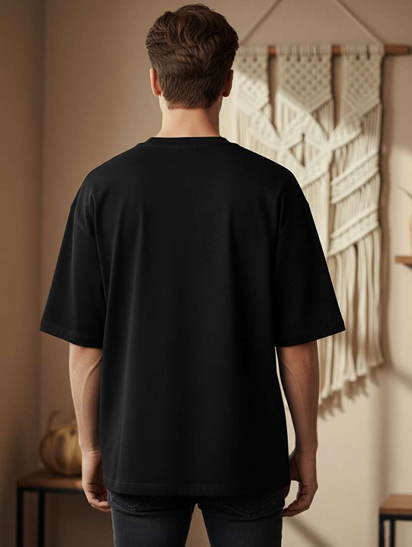 men printed short sleeve oversized t-shirt - 22399384 -  Standard Image - 3