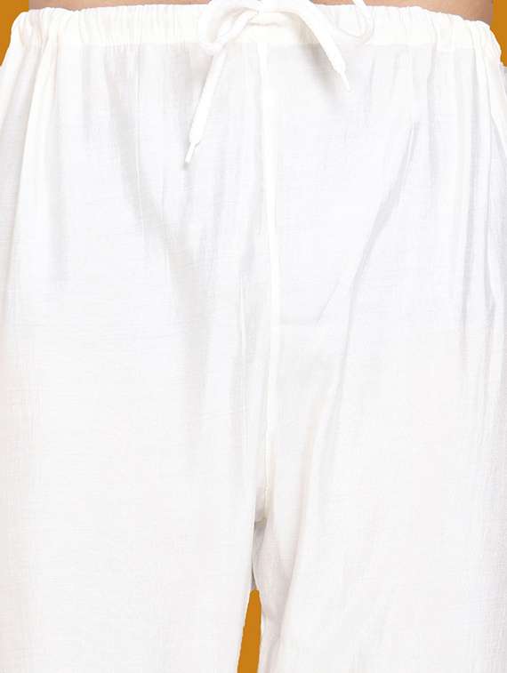 men solid with work mandarin neck kurta pyjama set - 22399471 -  Standard Image - 5