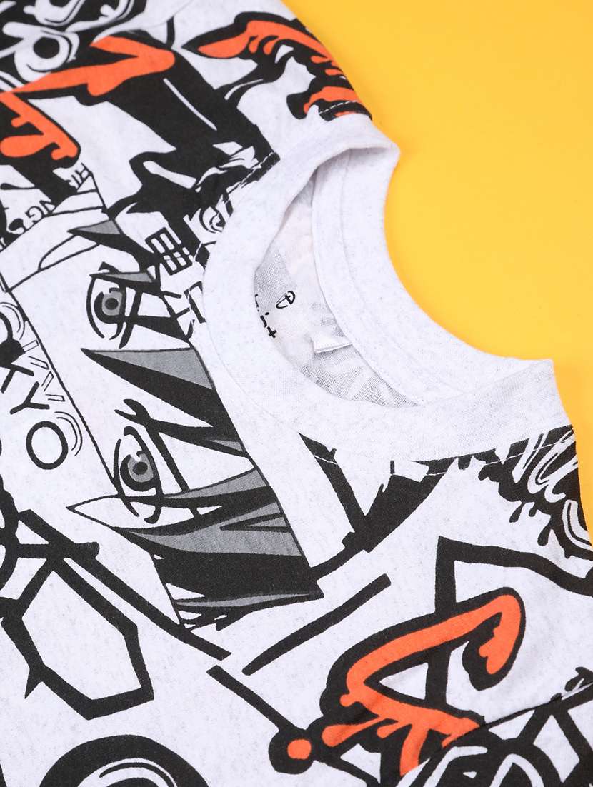 boys grey cotton blend t-shirt - 22399680 -  Standard Image - 3