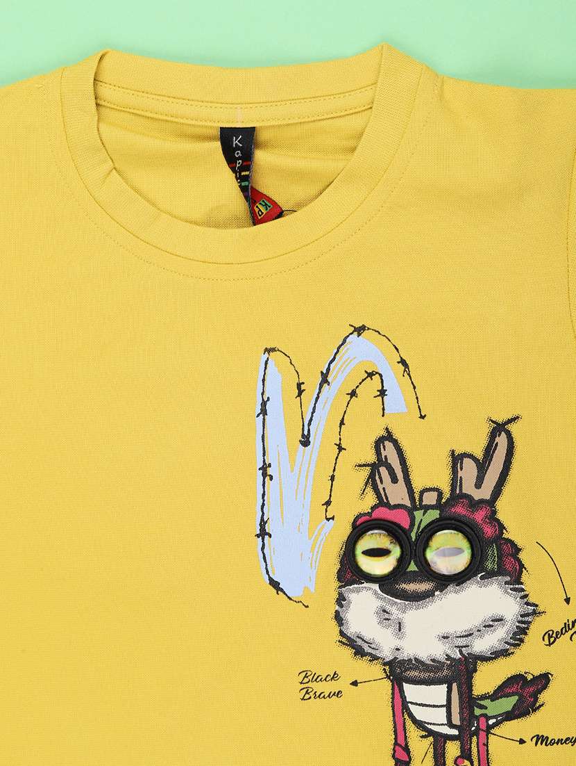 boys printed short sleeve t-shirt - 22399708 -  Standard Image - 3