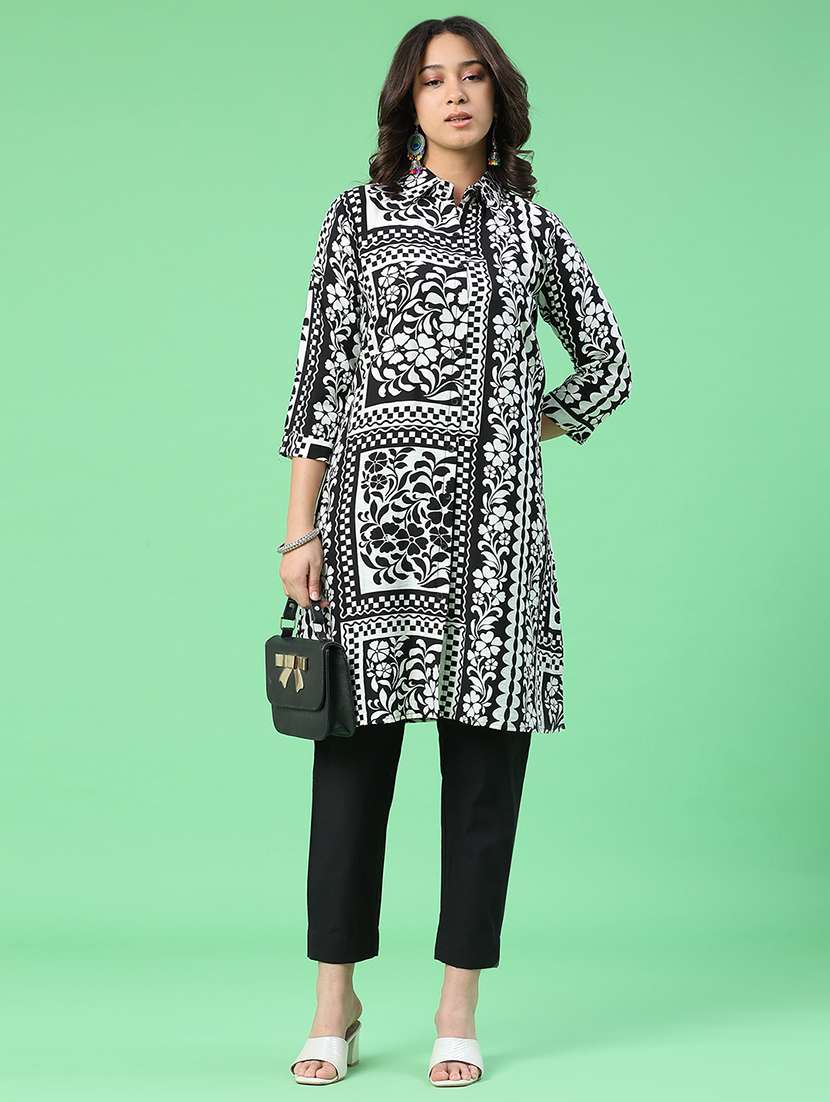 women solid mid rise tapered pant - 22399724 -  Standard Image - 5