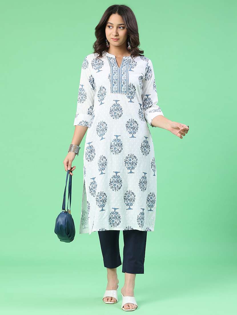women solid mid rise tapered pant - 22399727 -  Standard Image - 5