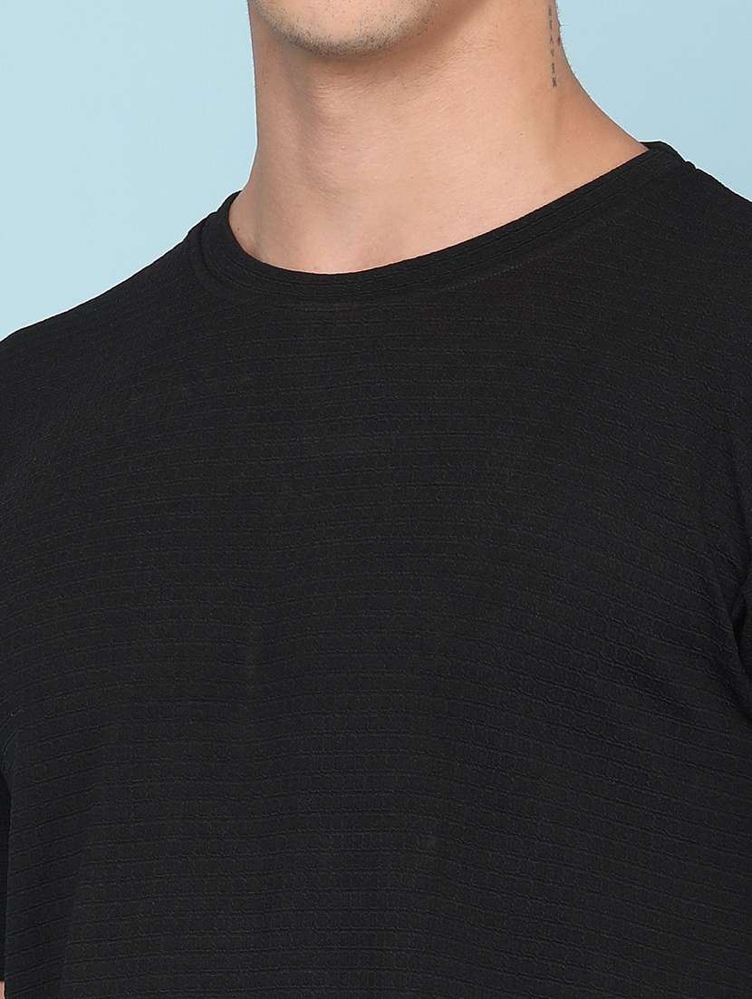 men self design t-shirt and shorts co-ord set - 22399781 -  Standard Image - 5