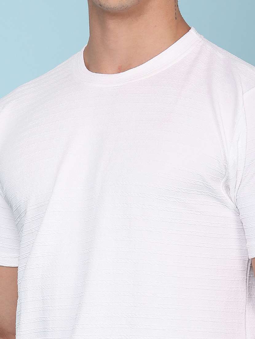 men self design t-shirt and shorts co-ord set - 22399785 -  Standard Image - 5