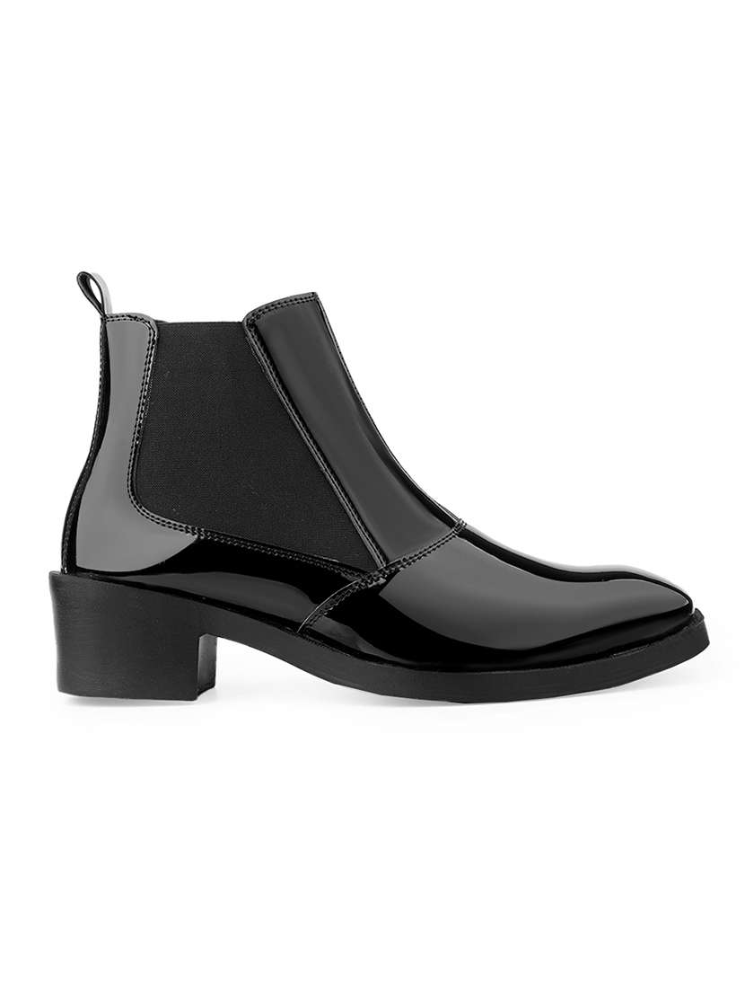 men black high ankle boot - 22400918 -  Standard Image - 3