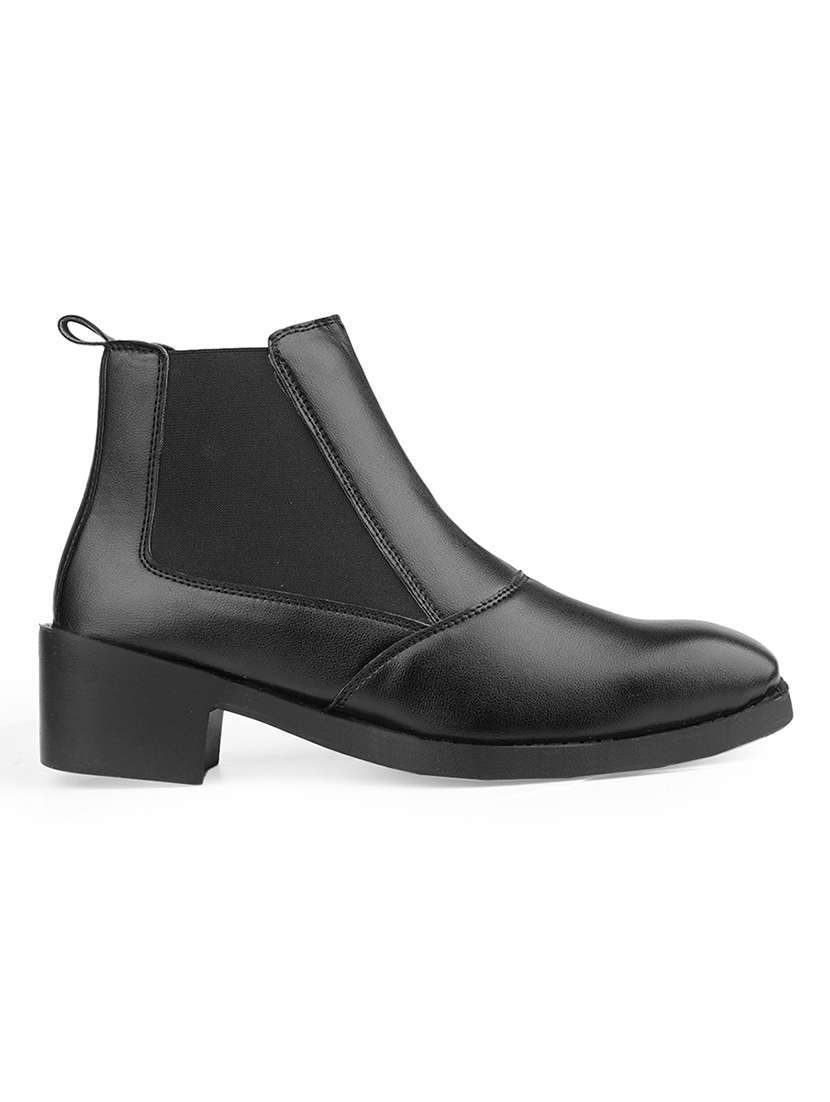 men black high ankle boot - 22400920 -  Standard Image - 3