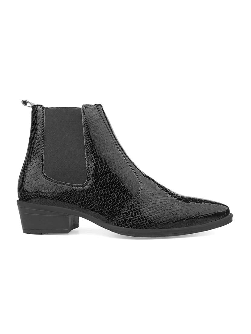 men black high ankle boot - 22400923 -  Standard Image - 3