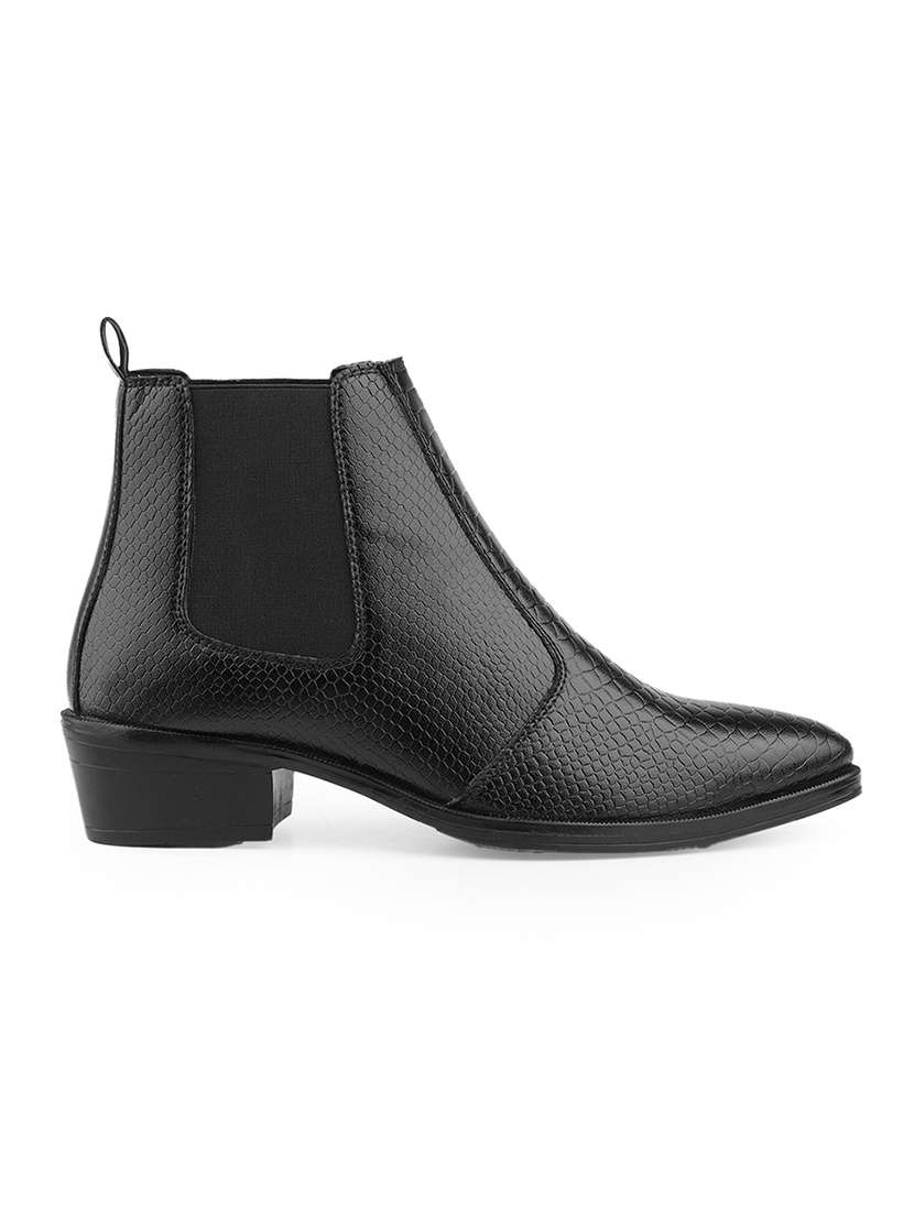 men black high ankle boot - 22400924 -  Standard Image - 3