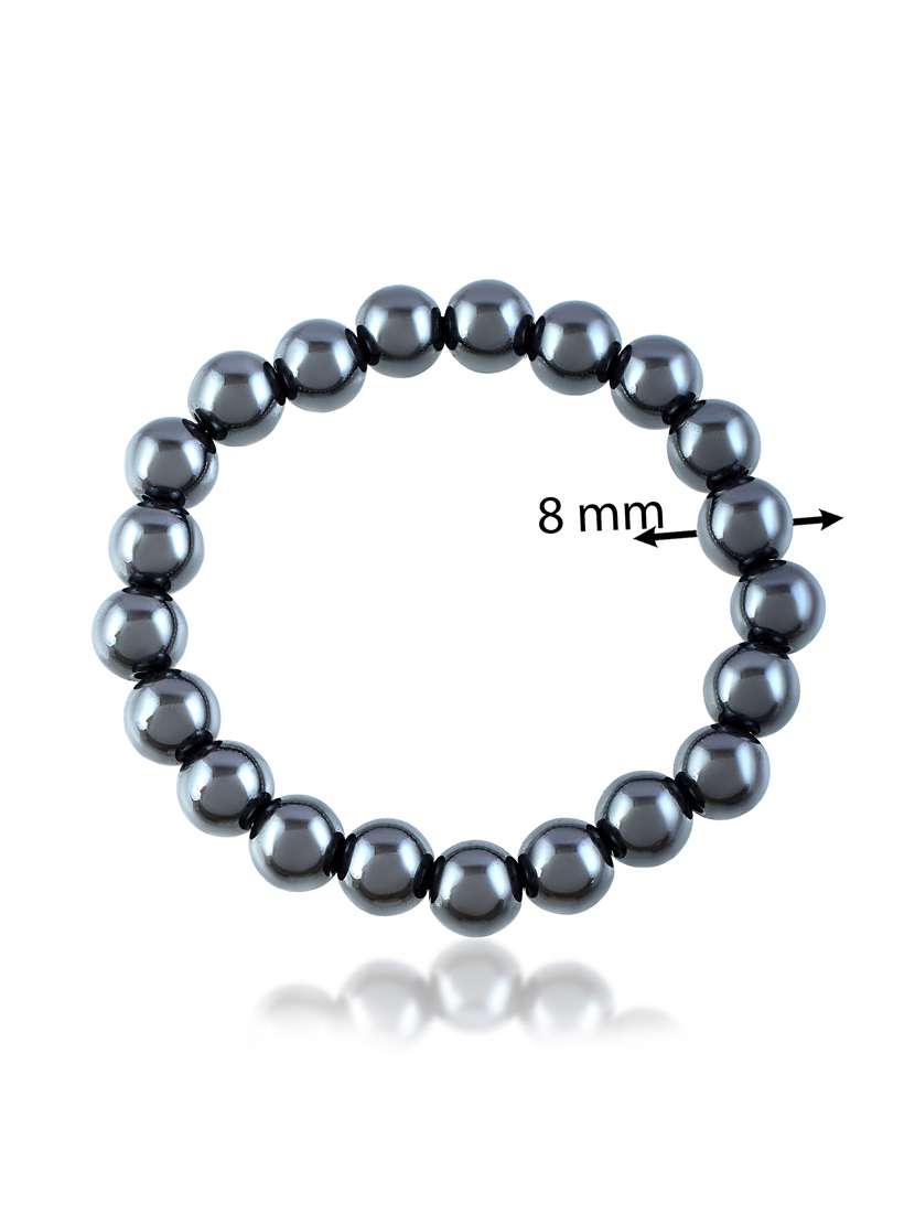grey beaded bracelet - 22400955 -  Standard Image - 3